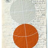 Painting on ancient manuscript