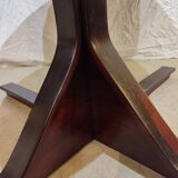 Vintage round dining table, model 522 by Gianfranco Frattini by Bernini