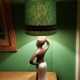 60'S ceramic vintage lamp