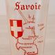 6 verres à orangeade - limonade - eau - thème des régions - vintage