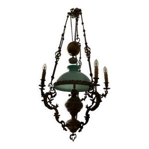 Suspension opaline électrifiée