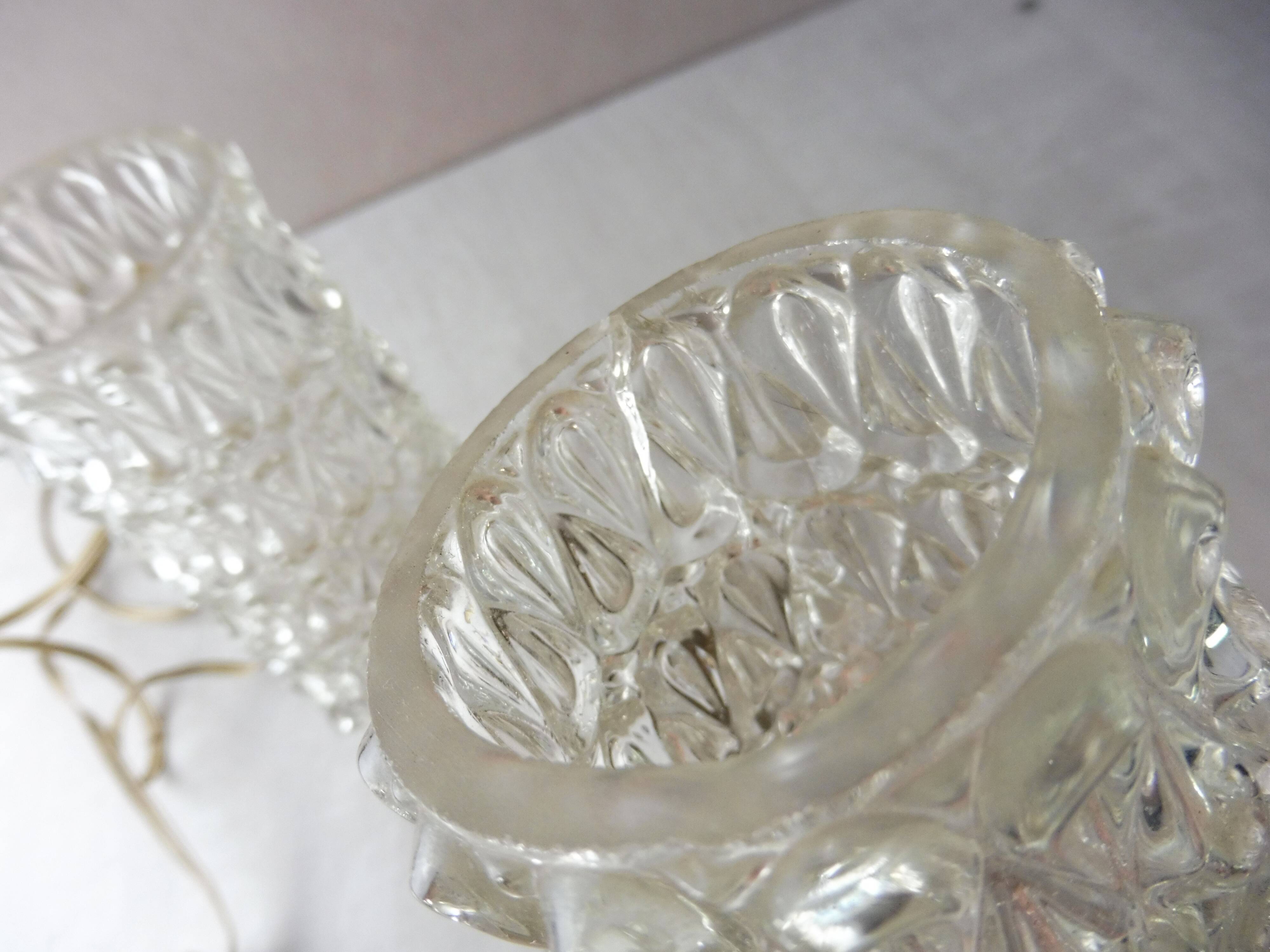 Pairs of old bedside lamps, art deco, vintage