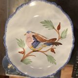 Assiette creuse en faïence Henriot Quiper