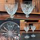 2 verres à pied en cristal DAUM modèle Bolero