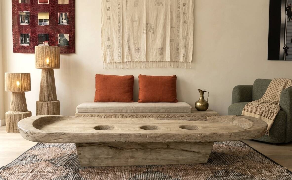 Table Naga traditionnelle indienne
