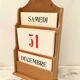 Perpetual calendar 1940s