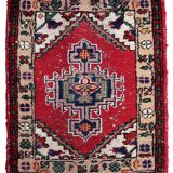 Tapis Vintage Hamadan en Laine (65cm x 89cm), Années 1970