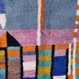 Tapis berbèrebohemian en laine fait main 250 X 150 CM