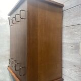 Vintage chest of drawers with tapered legs