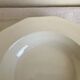 Octagonal fine earthenware table centrepiece 1920 white cream