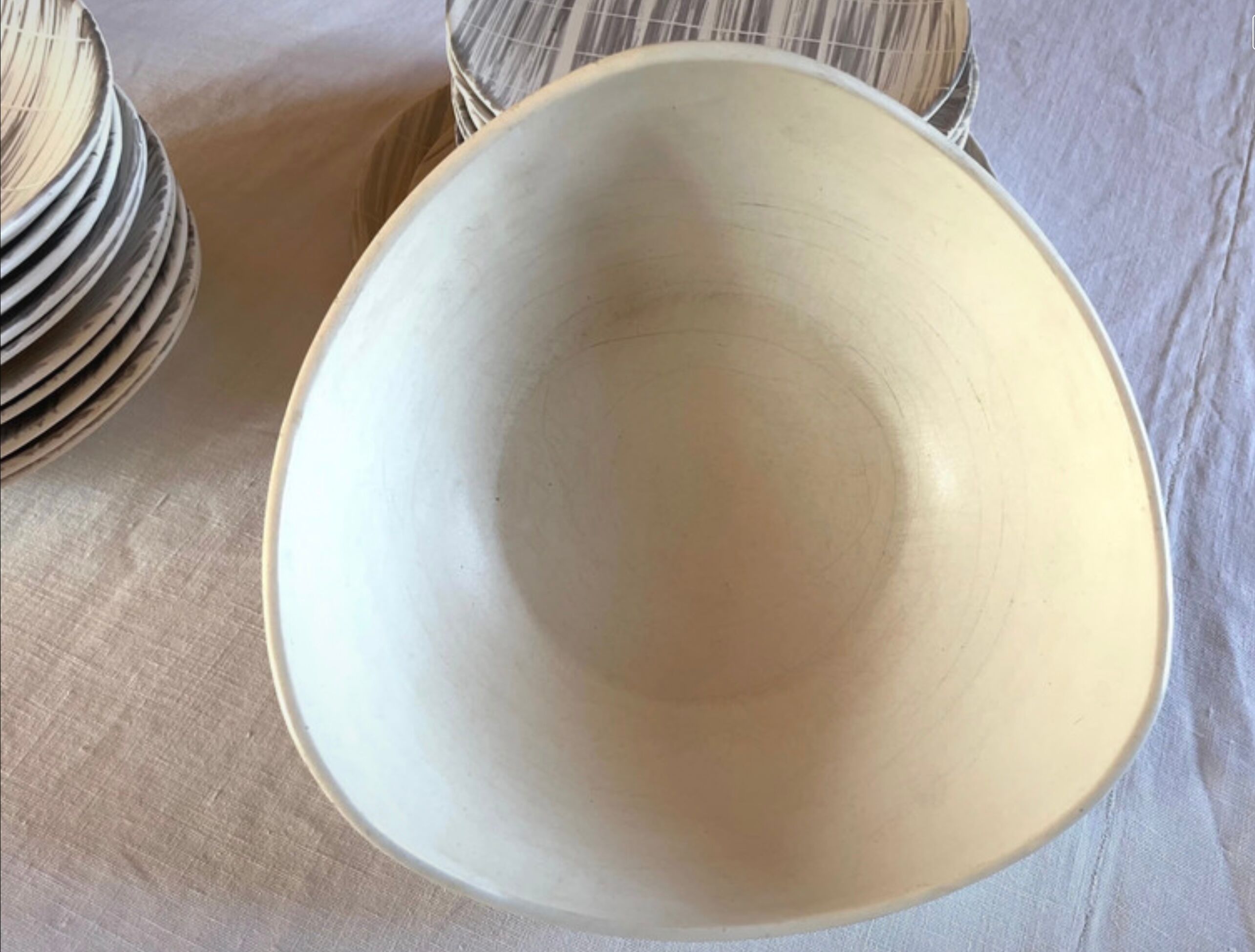 Niderviller salad bowl "Sailing"