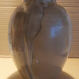 Salt Stoneware Vase, Signed Losson (Bouffioulx)