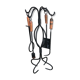 Full wrought iron fireplace servant