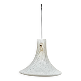Rare Glashütte Limburg “Trumpet” pendant lamp – 1970s