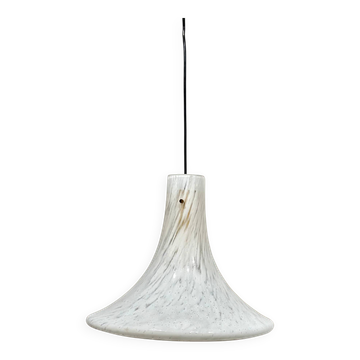 Rare "Trompette" pendant lamp by Glashütte Limburg – 1970s