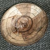 Asian straw and rattan hat