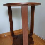 Art Deco tripod console pedestal table