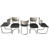 Set of 10 chairs Gebroeders de Wit for Wit Schiedam of model 2011
