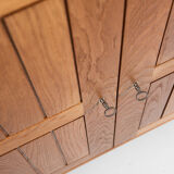 Midcentury Danish cabinet in oak by Kurt Østervig for Vamo 1960s