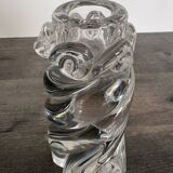 Pair of signed Baccarat Aladin candlesticks