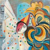"The Rooster and the White Clown" by Robert Méredieu