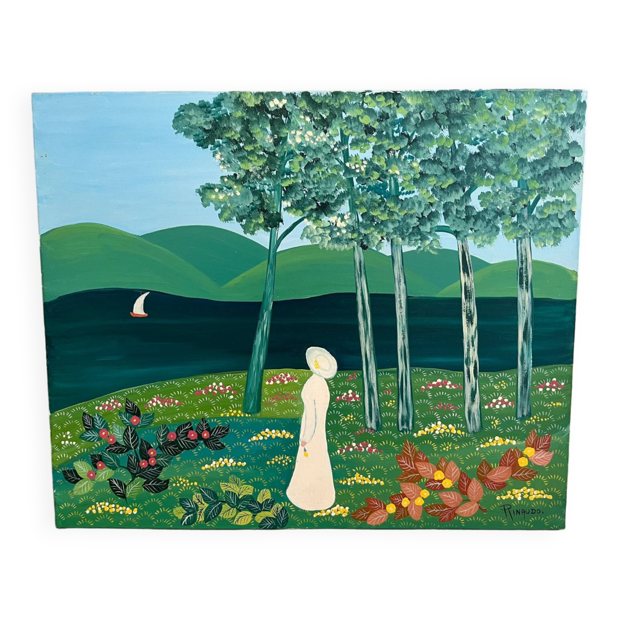 Oil on canvas - Rinaudo