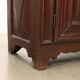 Antique baroque wardrobe in walnut, Italy, 18th century.