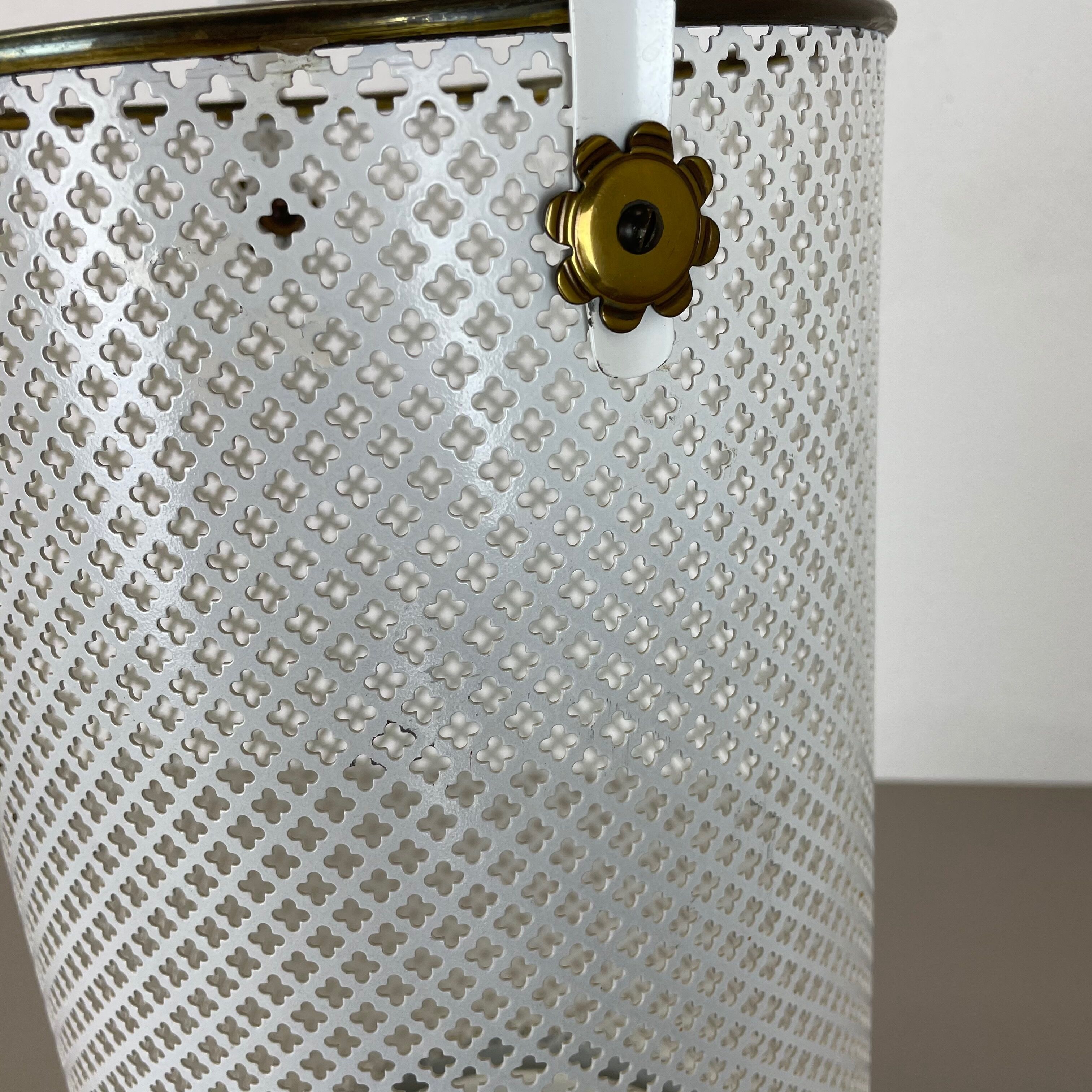 Original Mategot Style Umbrella Stand Vereinigte Werkstätten München Germany 1950s