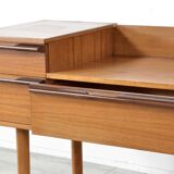 Commode, console Avalon en teck, milieu XXème