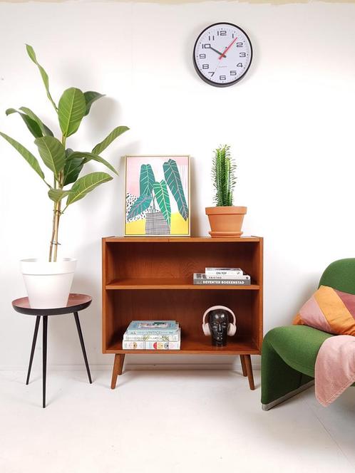 Danish teak veneer bookcase