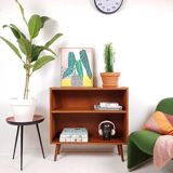 Danish teak veneer bookcase