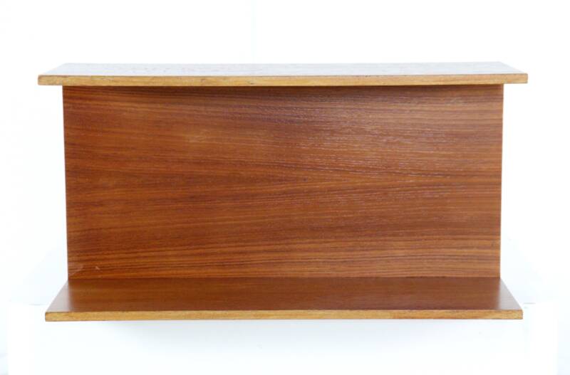 Walter Wirz for Wilhelm Renz Wall Shelf in teak