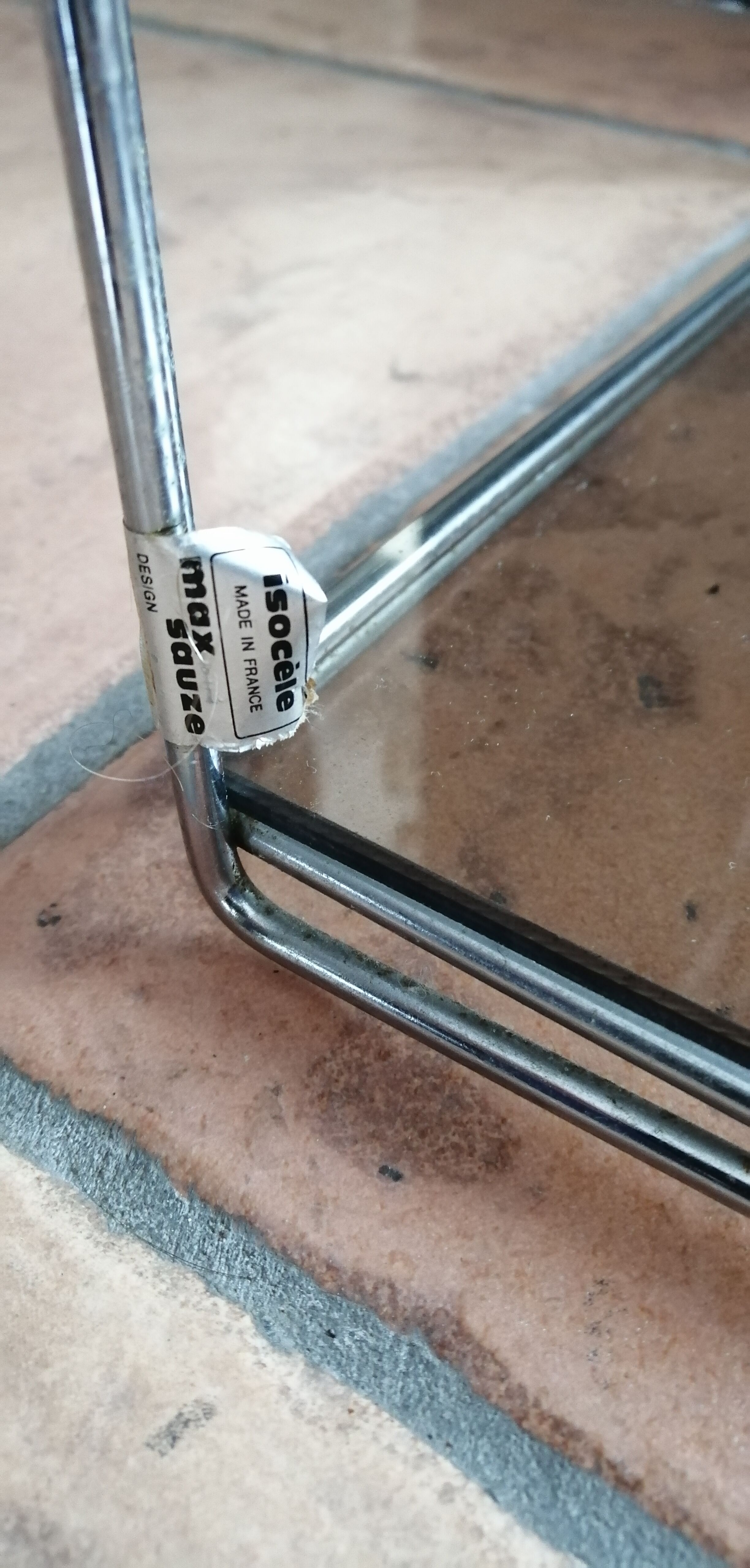 Side tables by designer Max Sauze 60/70