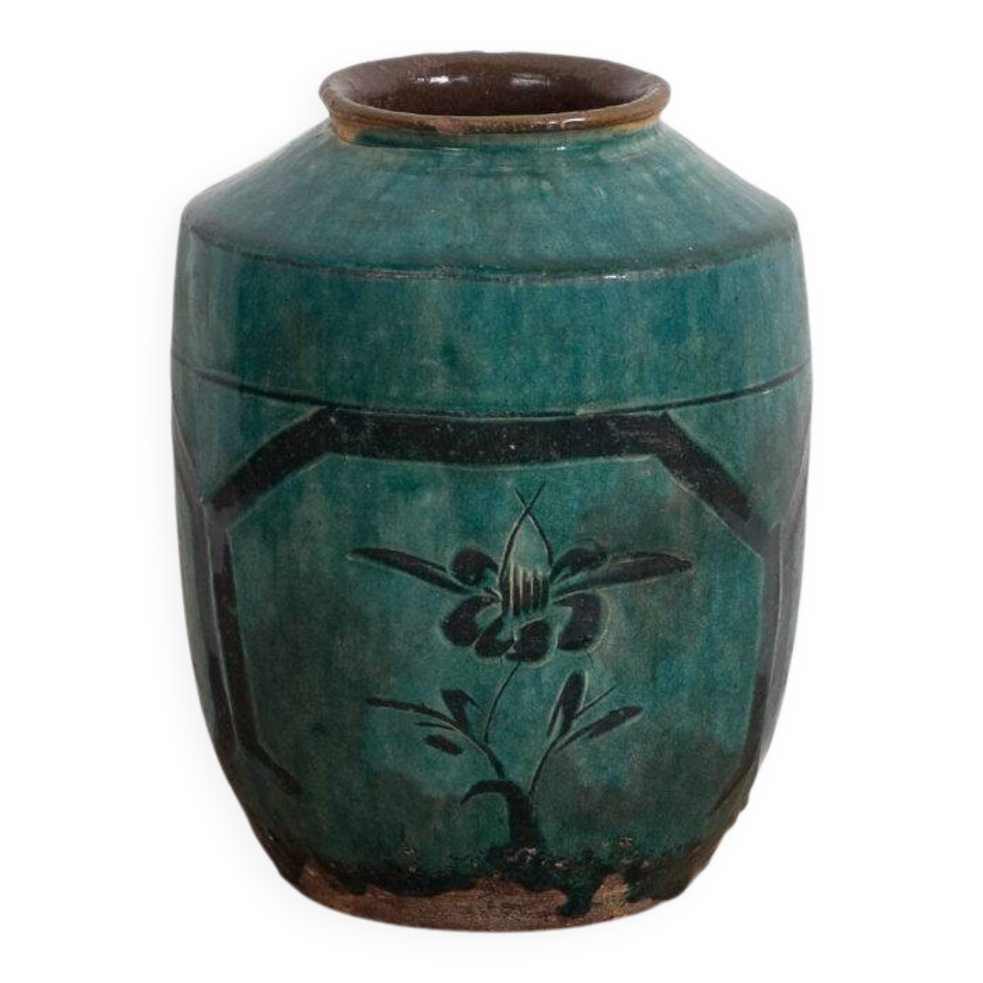 Ancient Asian vase (c.1820) #13