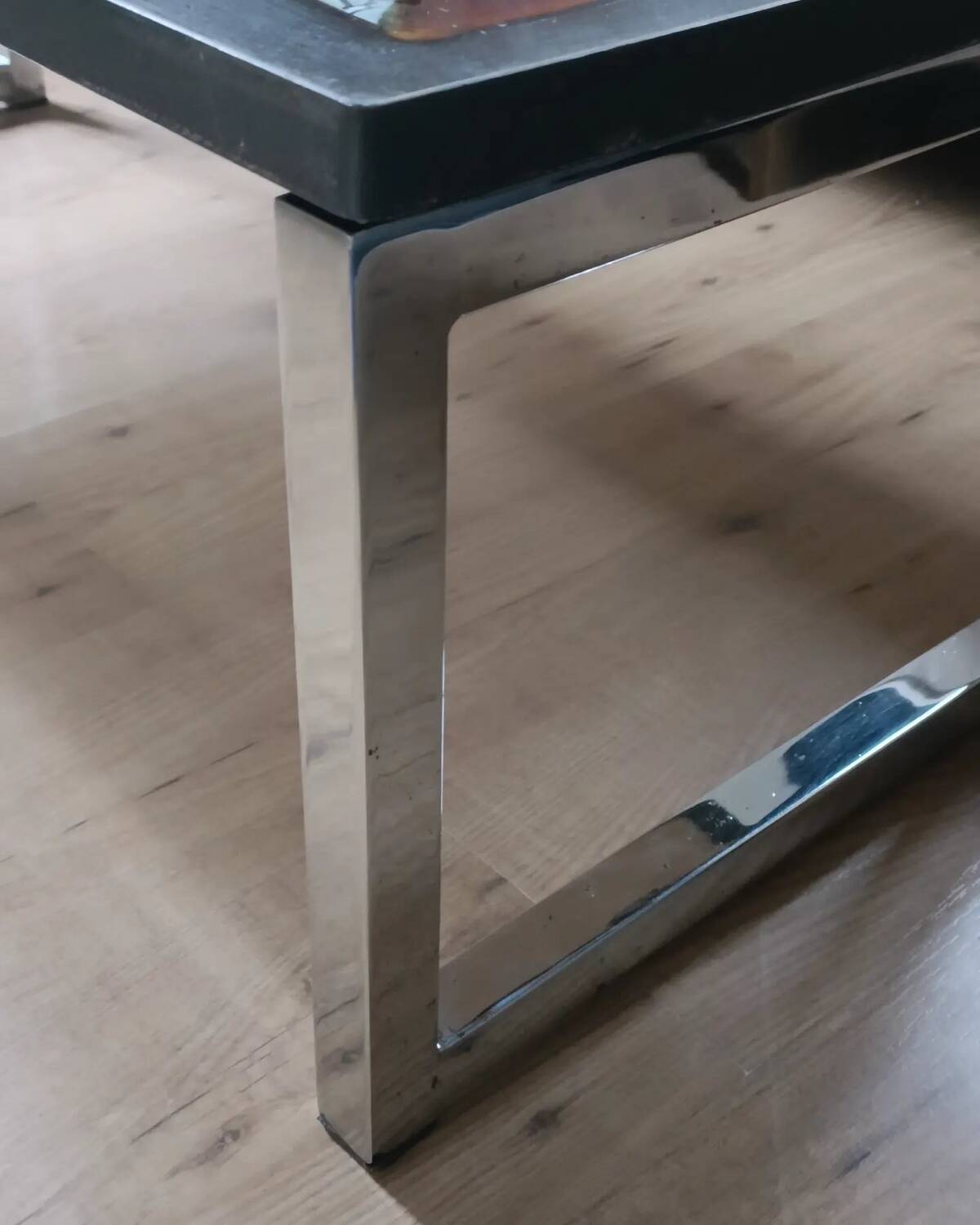 Belarti chrome ceramic coffee table