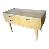 Enfilade bois clair compacte vintage