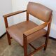 1960s Scandinavian armchair – rosewood, leather, vintage