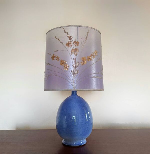 Lampe céramique Les Cyclades Anduze années 60