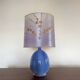Ceramic lamp Les Cyclades Anduze 60s