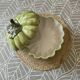 Vintage pumpkin-shaped soup tureen - decorative ceramic piece