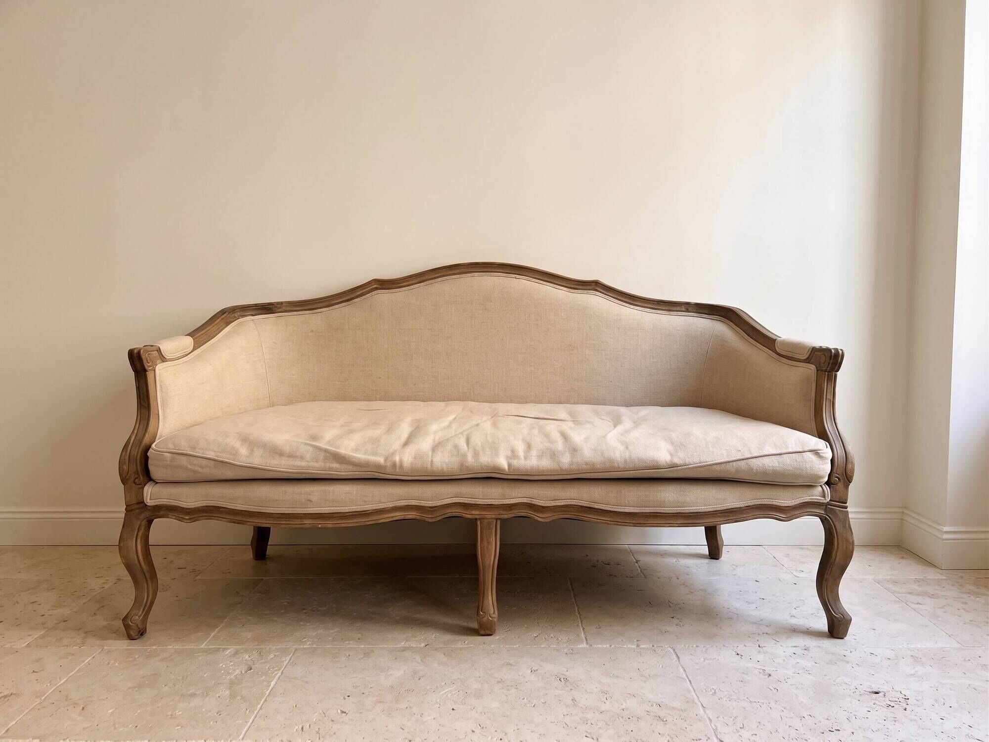 For sale – Antique bench in French Provincial / Louis XV style