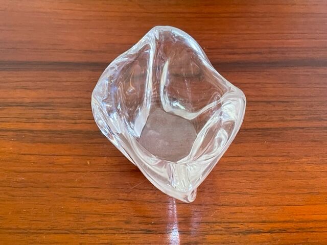 Ashtray Daum crystal 1950