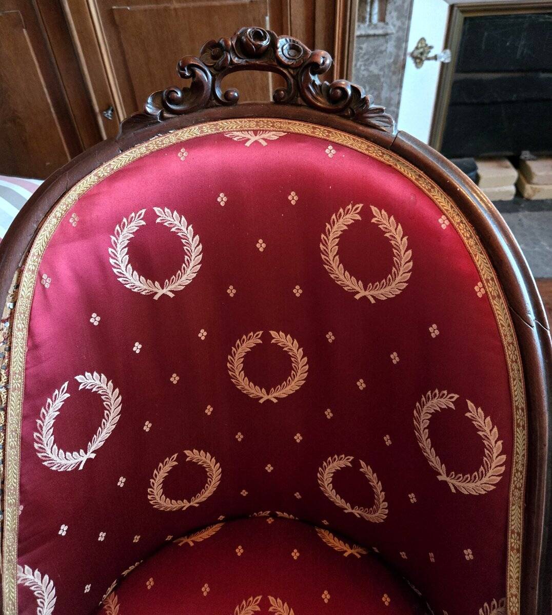 Empire armchair in mahogany – Early 19th century