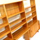 Pine vintage wall unit / wall system made in the 1970s