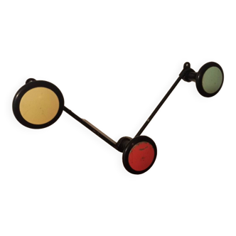 Vintage wall coat rack