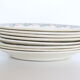 Set of 8 flat plates Moulin des Wolves, Holly motif