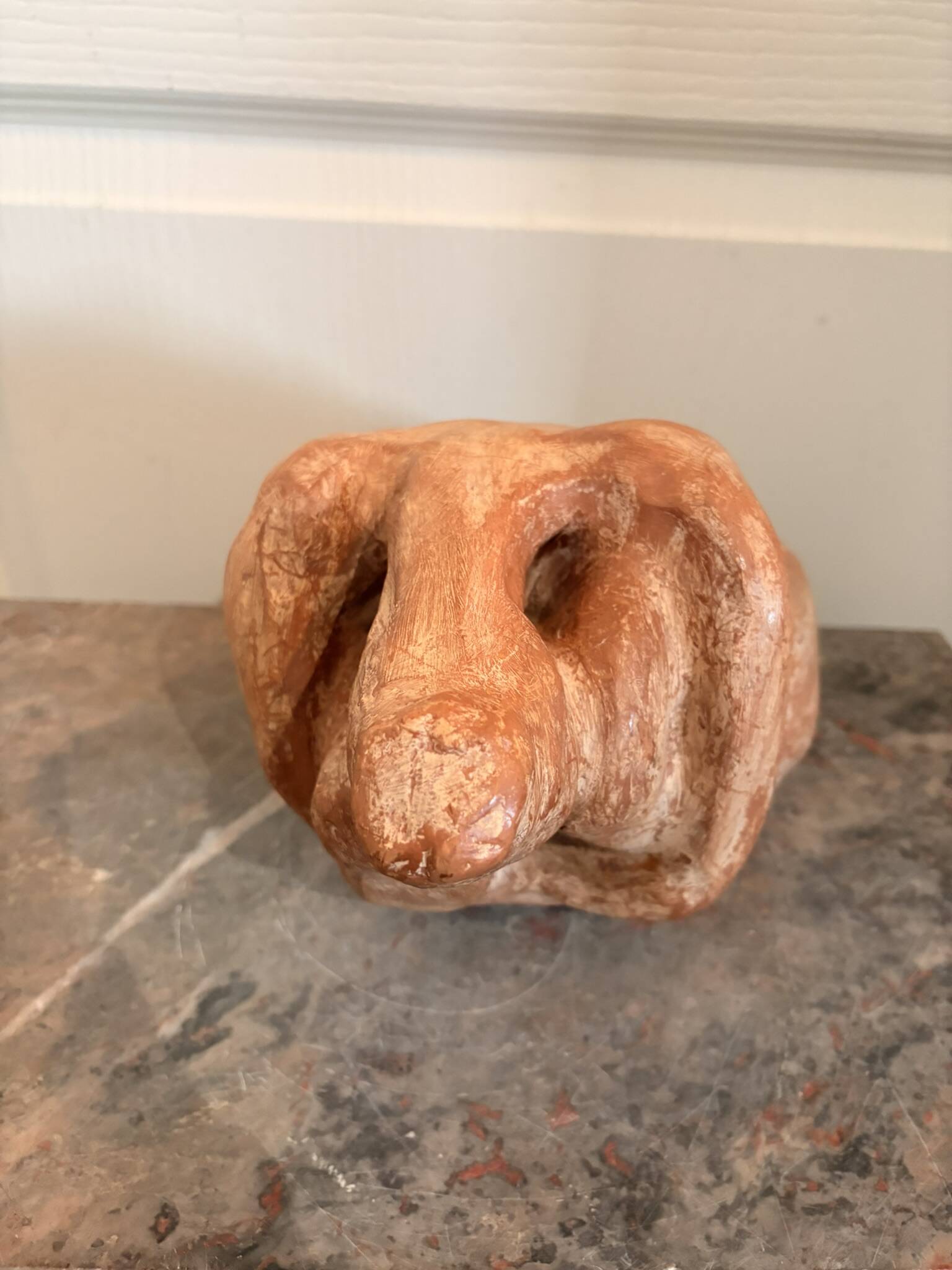 Sculpture Terracotta Statue Abstract Modern Female Nude