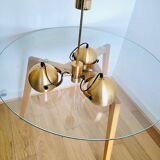 Vintage Goffredo Reggiani chandelier, 1970s