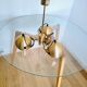 Vintage Goffredo Reggiani chandelier, 1970s