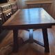Oak dining table